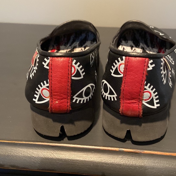 Clamp- Graphic leather shoes - Picture 4 of 6